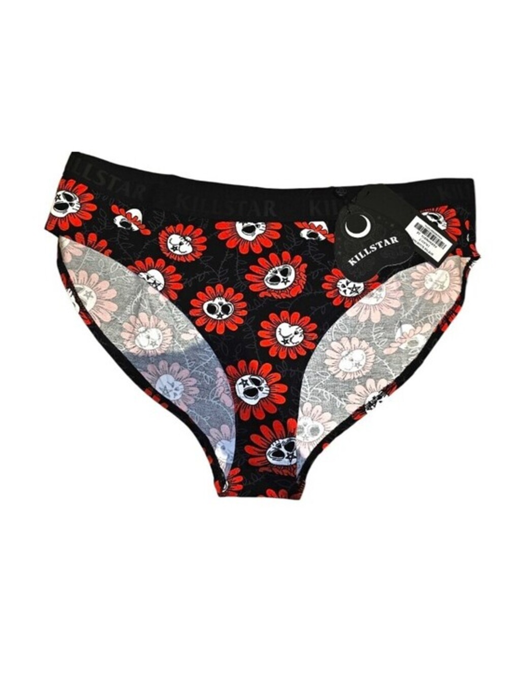 Killstar Into The Gloom Panty Panties Red Black Discontinued Women's Sz 3X NEW